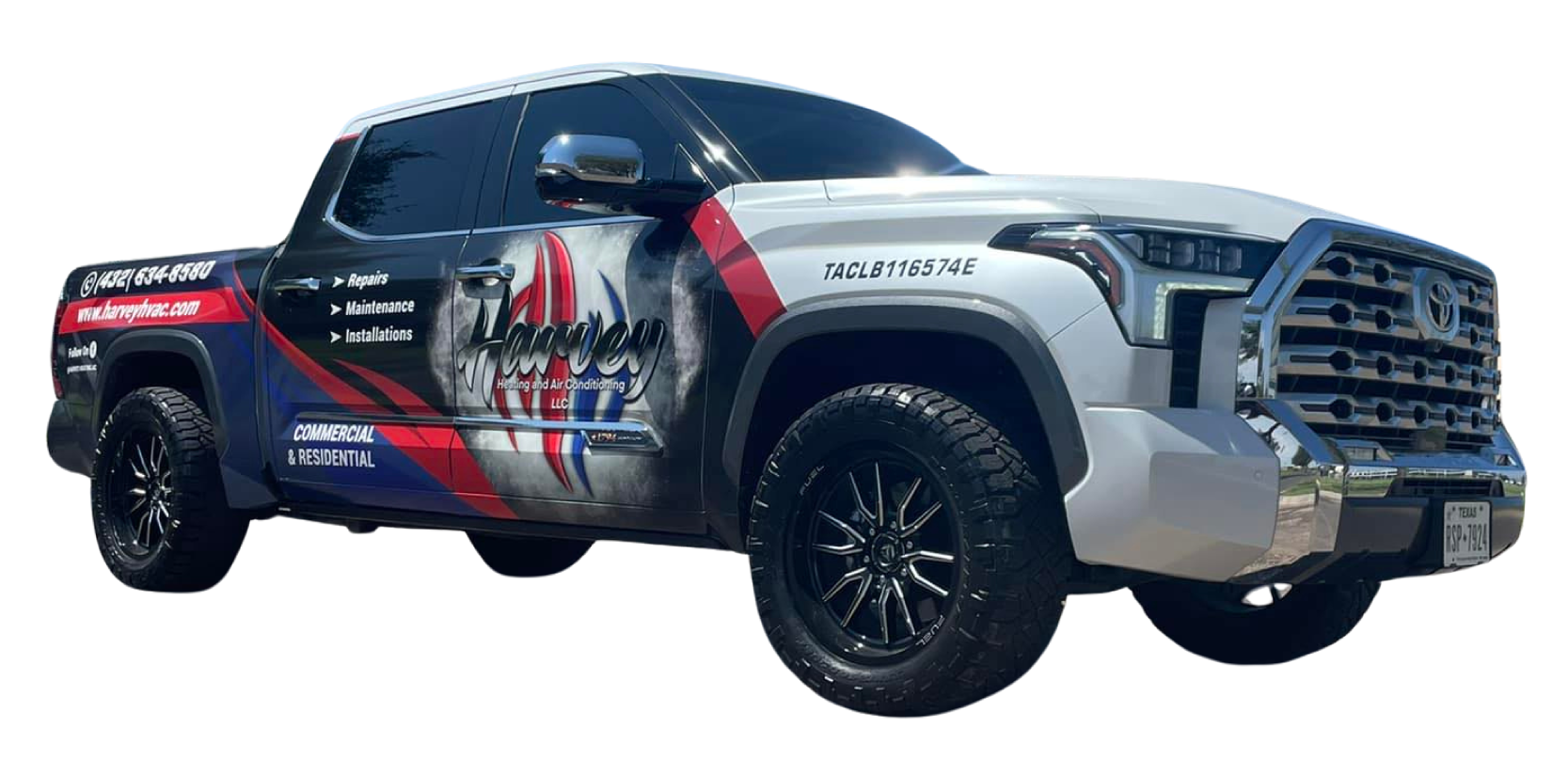 Harvey Heating and Air Conditioning LLC Truck
